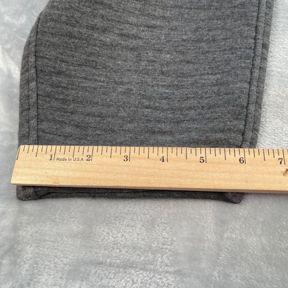 Athleta Sweatpants Womens XS Gray Ribbed Textured Tencel‎ Blend Ankle Cropped - Picture 10 of 15